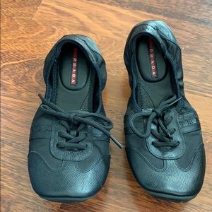 Prada black shoe